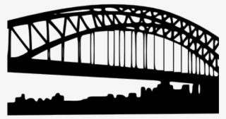 Bridge Clipart Silhouette - Sydney Harbour Bridge