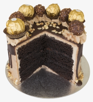 The Deluxe Chocolate Hazlenut Truffle Cake - Chocolate Cake