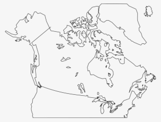 Blank Map Of Canada