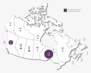 Canada-map - Transgender Canada Map