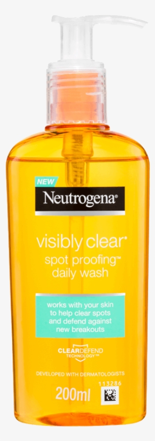 Visibly Clear Spot Proofing Daily Wash New - Neutrogena Visibly Clear Spot Proofing Daily Wash
