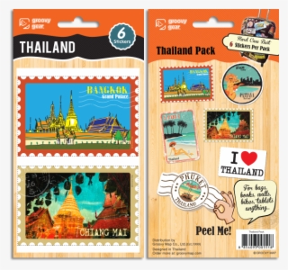 *thailand Pack, 8854093005518 Groovy Gear® - Singapore Travel Sticker Png