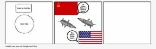 Comic Of Cold War - Flag Of The United States