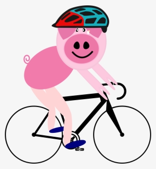 2218 X 2400 4 - Pig In Bicycle