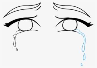 Drawn Tears Eye Drawing - Tears Transparent