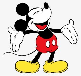 Christmas Clipart Mickey Mouse - Classic Mickey Mouse Clipart