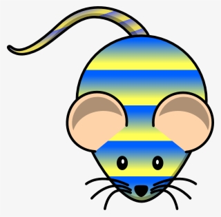 Striped Mouse Svg Clip Arts 600 X 592 Px