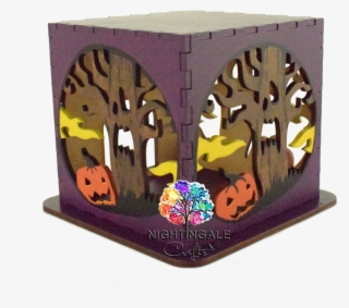 Halloween Spooky Tree Design - Craft