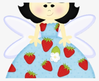 Strawberry Clipart Fairy - Cartoon