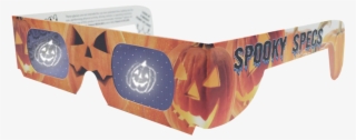 Halloween Pumpkin Glasses - Paper Holographic Glasses