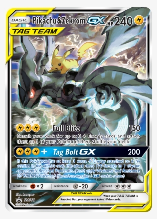 01 Of - Pikachu And Zekrom Gx