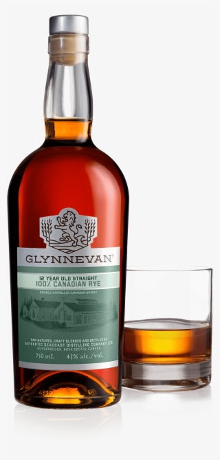 Glynnevan Whiskey Bottle - Glynnevan Double Barrelled Canadian Rye Whisky