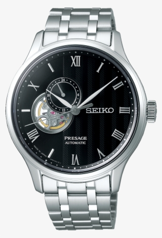 Seiko Presage Open Heart Automatic Silver Stainless - Seiko Automatic Watches Price
