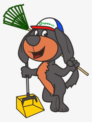 Dispawsal Pooper Scooper Service - Dog Poop Scooper Cartoon