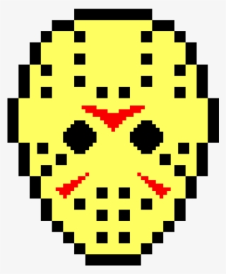 Part 3 Jason Voorhees Mask - Pixel Art Fnaf Puppet