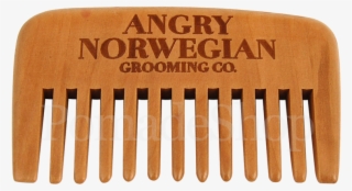 Angry Norwegian Bartkamm Peachwood - Wood
