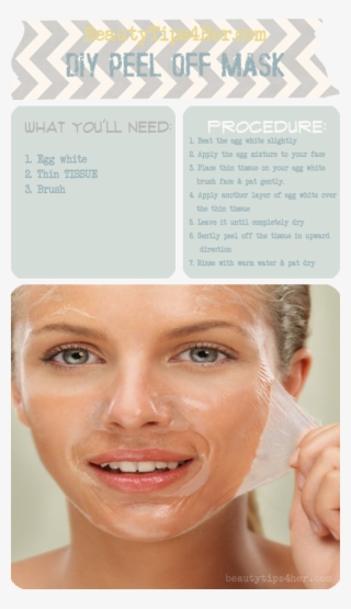 Diy Blackhead Removal/peel Off Mask That Actually Works - Homemade Face Mask Peel Off