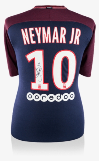Neymar Jr Signed Paris Saint Germain Jersey 2017 18 - Playera De Neymar Psg