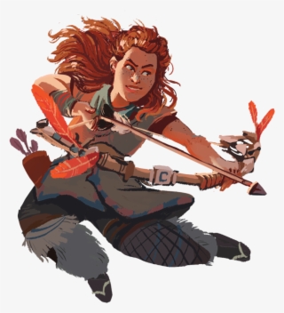 Horizon Zero Dawn Aloy, Watcher, Strider, Sawtooth - Cartoon