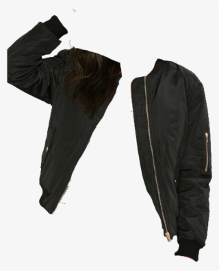 Black Jacket Polyvore Moodboard Filler - Jacket Polyvore Png