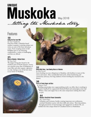 May 2018 Telling The Muskoka Story 25 Features 18 Calling - Elk