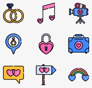 Wedding - Icons For Web Design