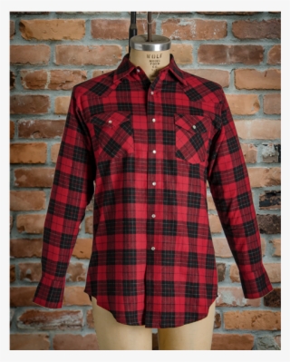 The Can-ultimate Men's Snap Plaid Flannel Shirt In - Plaid