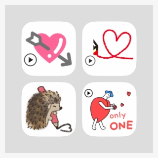 Animated Heart And Love Stickers Bundle On The App - Turkey