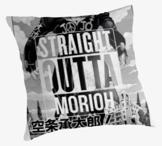 Josuke-straight Outta Morioh - Throw Pillow