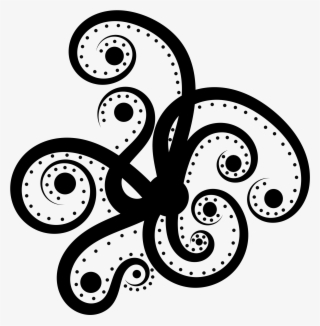 Image Freeuse Download Bw Abstract Big Image Png - Octopus Abstract