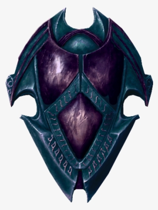 Shield That Creates An Area Of Darkness In Front Of - Ebony Shield Skyrim