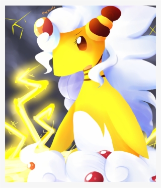 Mega Ampharos - Cartoon