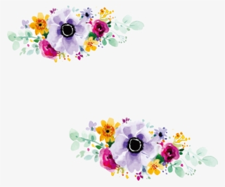 Free Png Download Flower Design For Wedding Invitation - Flowers Design For Wedding Invitation