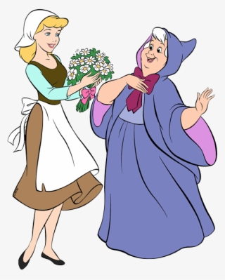 Cinderella, Fairy Godmother Cinderella - Cartoon