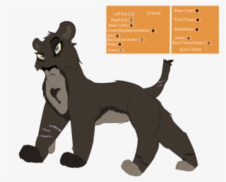 Draw To Adopt - Lioness Lion King Base