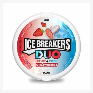 Ice Breakers Duo Mints Strawberry - Strawberry