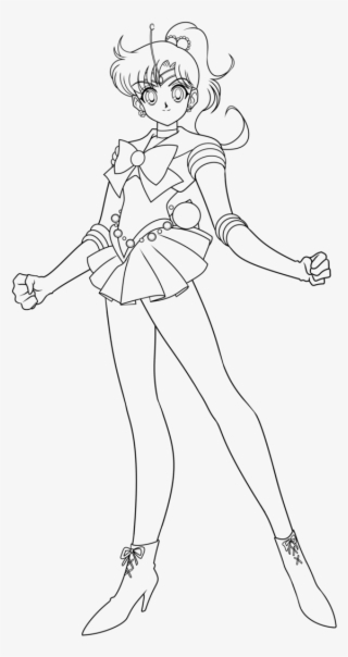 Le - Sailor Moon Jupiter Drawing