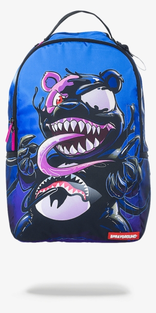 Picture Black And White Coat Free For Download On Rpelm - Sprayground Villain Bear Backpack