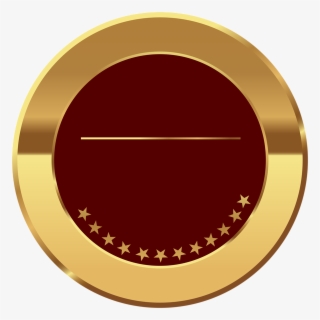 Badge Gold Red Transparent Image - Transparent Gold Badge Png