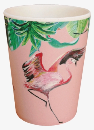 9 Catchii Kids Cup Bamboo - Greater Flamingo