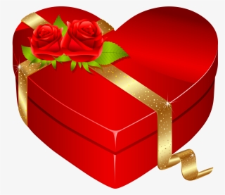 Clipart Gallery Red Love - Heart Gift Box Png