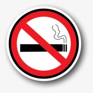 Health And Safety Floor Sign, No Smoking - Smoke Free Sign