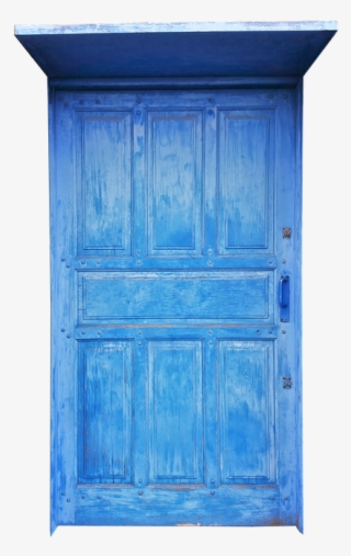 Door, Wood, Old, Ancient, Old Door, House Entrance - Blue Door Png
