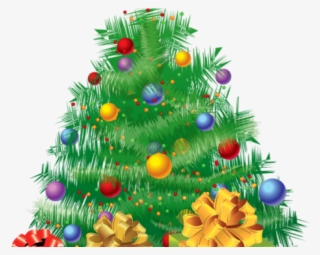 Border Clipart Christmas Tree - Animated Transparent Christmas Tree