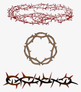 Christianity Symbols Illustrated Glossary - Crown Of Thorns Svg