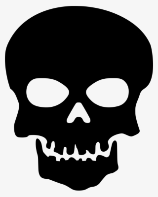 Download Png - Skull Clipart Black