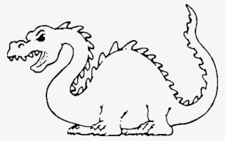 Coloring Pages Dragons - Cartoon