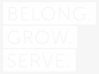 Belong Grow Serve - Johns Hopkins Logo White