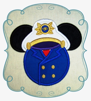 Captain Mike - Machine Embroidery