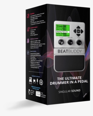 Singular Sound Beatbuddy Drum Machine - Singular Sound Beatbuddy Drum Machine Pedal